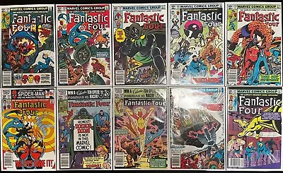 Buy FANTASTIC FOUR (10-Book) Bronze Age NEWSSTAND LOT #237-242, 246-249 HIGH GRADE • 69.89£