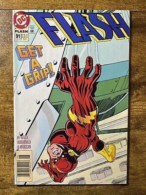 Buy Flash 91 Mark Waid Story 1st Cameo App Impulse (bart Allen) Dc Comics 1994 • 4.62£