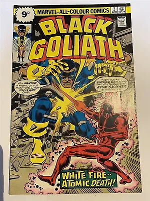 Buy BLACK GOLIATH #2 Claremont Marvel Comics 1976 UK Price FN/VF  • 4.99£