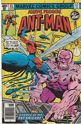 Buy ~MARVEL PREMIERE #48~ ~ANT-MAN (SCOTT LANG 2nd App.)~ ~YELLOWJACKET (HANK PYM) • 11.64£