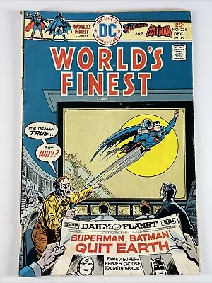 Buy World's Finest #234 (1975) Batman ~ Superman ~ DC Comics • 3.25£