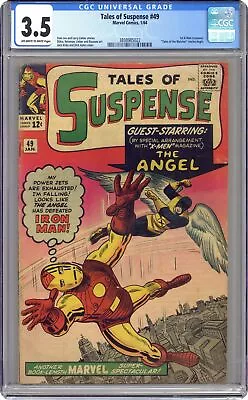 Buy Tales Of Suspense #49 CGC 3.5 1964 3838985022 1st X-Men Crossover • 217.45£