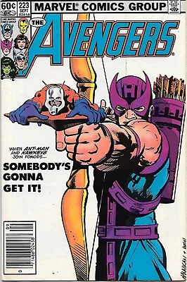 Buy The Avengers #223 Newsstand Edition Hawkeye Ant-Man Cover • 10.86£