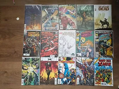 Buy Comics Bundle X15 Wolverine 1 Variant Walking Dead Spirits Of Vengeance 1 • 20£