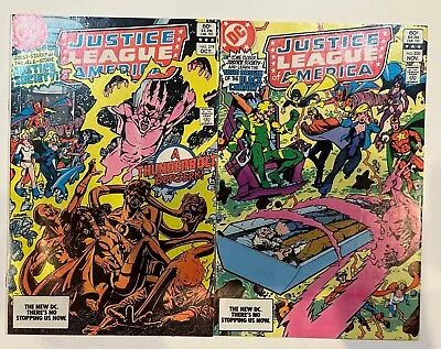 Buy (1983) Justice League Of America #219-220 Set! JSA Team-up! BLACK CANARY ORIGIN! • 15.52£