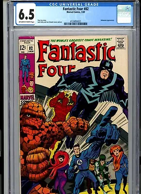 Buy CGC 6.5 Fantastic Four #82 Inhumans Appearance • 155.32£