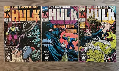 Buy Hulk #383 384 & 385 The Abomination Appearance Marvel Comics Lot 1991 VF-NM  • 8.54£
