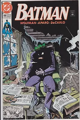 Buy Batman Issue #450 Comic Book. Vol 1. Marv Wolfman. Jim Aparo. DC 1990 • 3.10£