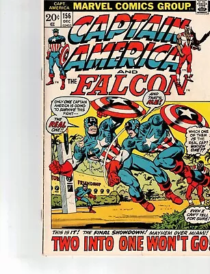 Buy Captain America No. 156 Marvel Comics December 1972 • 6.21£