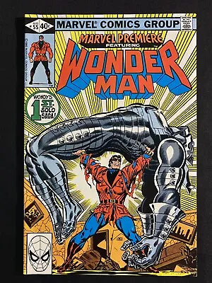 Buy Marvel Premiere #55 Wonder Man (1980 Marvel) Key 1st Solo App Of Wonder Man  • 6.21£