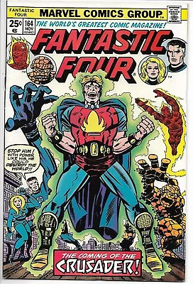 Buy Fantastic Four #164 1st Frankie Raye Nova Marvel 1975 FN/VF (b) • 24.85£