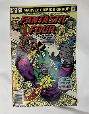 Buy Fantastic Four 208 Newsstand • 5.43£