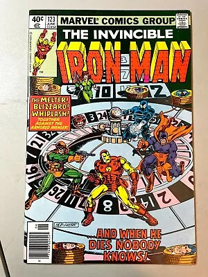 Buy Iron Man # 123 / NM / 1979 / David Michelinie Bob Layton Romita Jr. / Comic Book • 19.38£