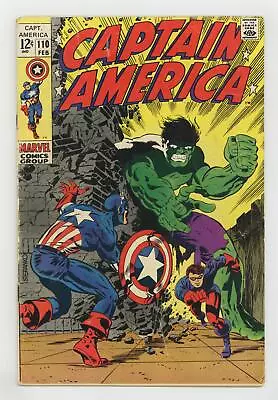 Buy Captain America #110 GD 2.0 1969 • 104.84£