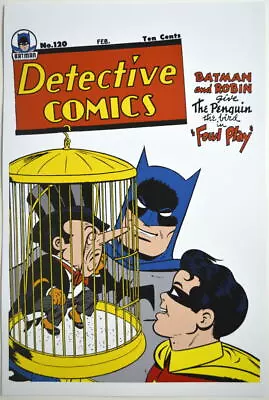 Buy DETECTIVE COMICS #120 COVER PRINT Classic Batman Cover Penguin • 16.63£