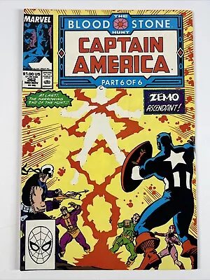 Buy Captain America #362 (1989) 1st Cover And Full Crossbones App ~  Marvel Comics • 4.89£