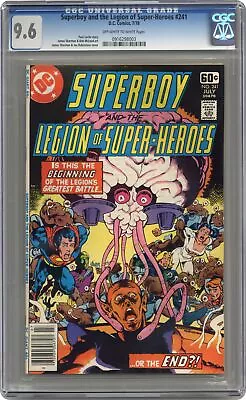 Buy Superboy #241 CGC 9.6 1978 0916298003 • 71.45£