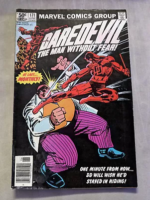 Buy Daredevil #171, Marvel Comics, 1981, 1st DD/Kingpin Meeting FREE UK POSTAGE • 29.99£
