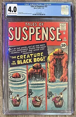 Buy Cgc 4.0 Vg Tales Of Suspense Comic #23 (marvel,1961) Silver Age ~ • 124.26£