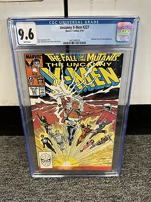 Buy 1988 Marvel Comics The Uncanny X-MEN #227 CGC 9.6 • 46.59£