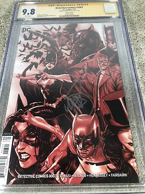 Buy Batman Detective Comics 1003 CGC SS 9.8 Brooks Variant 7/19 • 132.02£