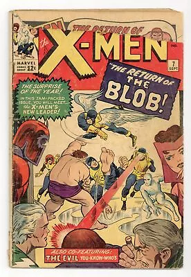 Buy Uncanny X-Men #7 FR 1.0 1964 1st App. Cerebro • 75.33£