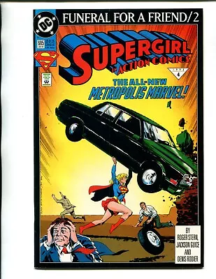Buy Action Comics 685 Vf+ V1 Dc 1993! Action Comics 1 Homage! Supergirl! Superman!1! • 7.76£