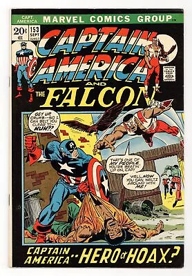 Buy Captain America #153 VG 4.0 1972 • 10.10£