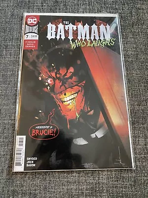 Buy The Batman Who Laughs # 7 DC Comics Here's Brucie Snyder/Jock Last Issue 2019  • 4£