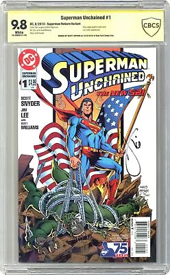 Buy Superman Unchained 1I Jurgens 1:25 Variant CBCS 9.8 SS Scott Snyder 2013 • 97.25£