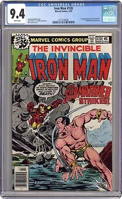 Buy Iron Man #120 CGC 9.4 1979 4177108002 1st App. Justin Hammer • 89.31£