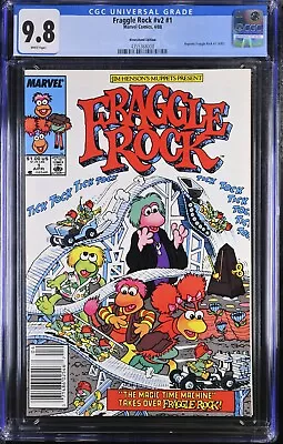 Buy Fraggle Rock 1 Volume 2 Marvel 1988 CGC 9.8 White Pgs VHTF Newsstand 🪨🪨🪨 • 194.14£