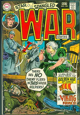 Buy VTG 1970 DC Comics Star Spangled War Stories #150 VF Joe Kubert Cover Art • 31.12£