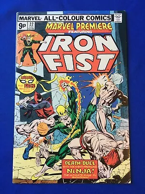 Buy Marvel Premiere #22 VFN- (7.5) MARVEL ( Vol 1 1975) Iron Fist (2) (C) • 18£