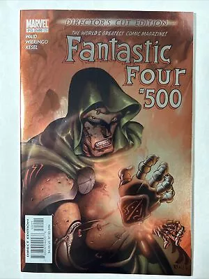 Buy Fantastic Four #500 Director's Cut Doctor Doom Foil Cover Marvel Comics MCU • 7.76£