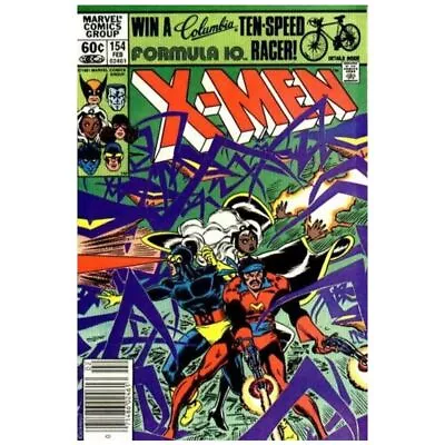 Buy Uncanny X-Men #154 Newsstand  - 1981 Series Marvel Comics Fine+ [b* • 7.57£