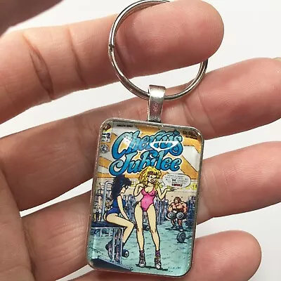 Buy Cherry's Jubilee #4 Cover Pendant With Key Ring And Necklace Comic Book Poptart • 12.07£