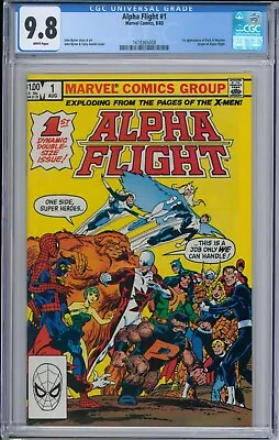 Buy Alpha Flight 1 2 3 4 5 6 7 8 9 10 11 12 13 All Cgc 9.8 Wp Marvel Movie 2024 Soon • 1,116.97£