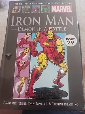 Buy The Ultimate Graphic Novels Collection Marvel Iron Man Demon In A Bottle Vol.1 • 9.99£