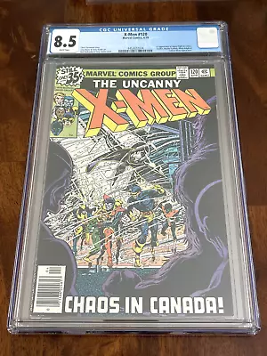 Buy X-men #120 Cgc 8.5 White Pages 1st App Alpha Flight Cameo Marvel Comics 1979 • 77.65£