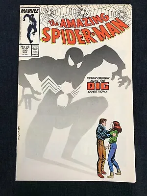 Buy AMAZING SPIDER MAN #290  VF+ Peter Parker Asks The BIG Question • 7.77£