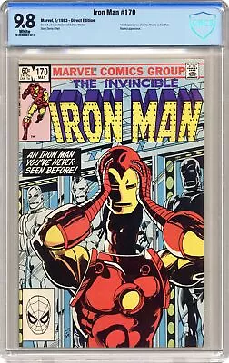 Buy Iron Man #170 CBCS 9.8 1983 20-2EDD4B7-011 • 120.37£