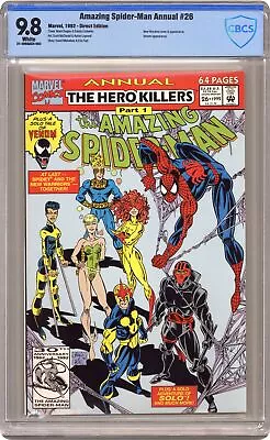 Buy Amazing Spider-Man Annual #26 CBCS 9.8 1992 21-289AACD-002 • 44.27£