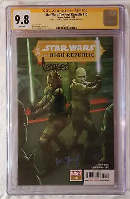 Buy STAR WARS: The High Republic 10 (2021) CGC 9.8 SS - 2x Signed Jeanty & Story • 85.43£