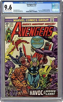Buy Avengers #127 CGC 9.6 1974 3935280014 • 345.59£