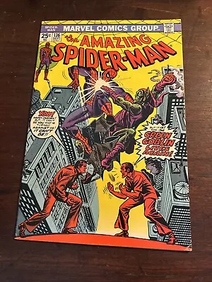 Buy Amazing Spider-man #136  1974 1st Harry Osborne As Green Goblin W/mvs • 54.36£
