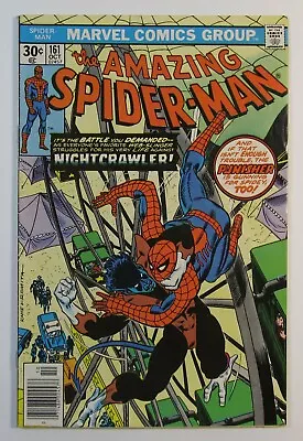 Buy Amazing Spider-man # 161 Fn- 5.5 Marvel 1976 Nightcrawler Punisher Appearance • 15.49£
