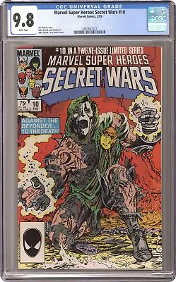 Buy Marvel Super Heroes Secret Wars #10D Direct Variant CGC 9.8 1985 4387667022 • 166.97£