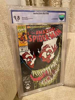 Buy Amazing Spider-man (1991) #346 ~classic Larson Venom Cover!~ Perfect Cbcs 9.8! • 194.50£