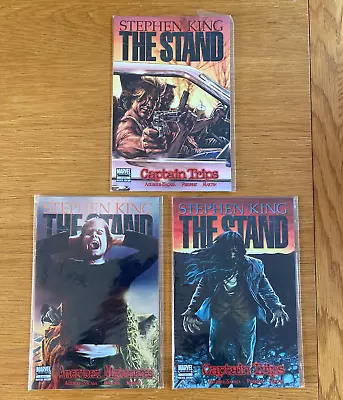 Buy Stephen King THE STAND Graphic Novel Comic Books X 3 Captain Trips 1 3 & 5 Edts • 16.99£